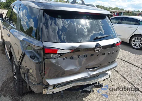 2023 Nissan Pathfinder Platinum 4Wd из США, поврежденный, VIN 5N1DR3DJXPC272989